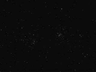NGC869 и  NGC 884 - Рассеяные звездные скопления ХиАш Персея